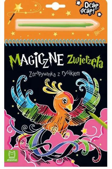 MAGICZNE ZWIERZ�TA. ZDRAPYWANKA Z RYSIKIEM