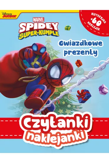 Czytanki naklejanki. Gwiazdkowe prezenty. Marvel Spidey i superkumple