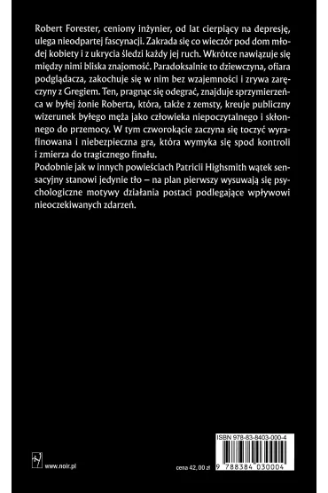 Krzyk sowy - Patricia Highsmith