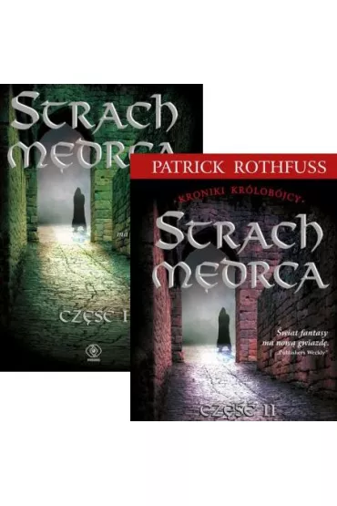 Pakiet Kroniki kr�lob�jcy. Tomy 1-2: Imi� wiatru, Strach m�drca. Cz�� 1 i 2 - Patrick Rothfuss