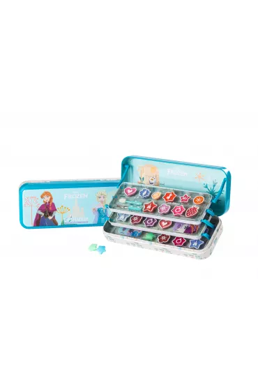 Zestaw kosmetykw do makijau dla dzieci Kraina Lodu Lip Smacker Triple Layer Beauty Tin Markwins