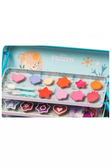 Zestaw kosmetykw do makijau dla dzieci Kraina Lodu Lip Smacker Triple Layer Beauty Tin Markwins
