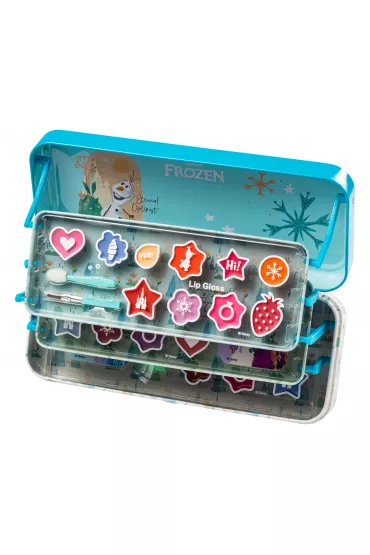 Zestaw kosmetykw do makijau dla dzieci Kraina Lodu Lip Smacker Triple Layer Beauty Tin Markwins