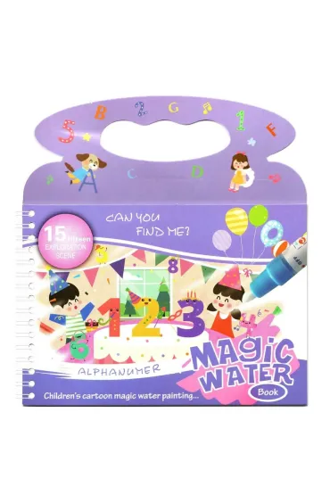 Magic Water Book. Alphanumer