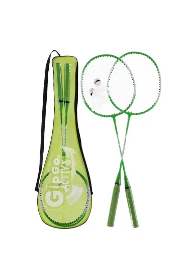 Badminton metalowy z akcesoriami mix w pokrowcu MEGA CREATIVE 576837