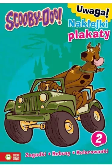 Scooby-Doo. Zagadki, rebusy, kolorwanki cz, 2