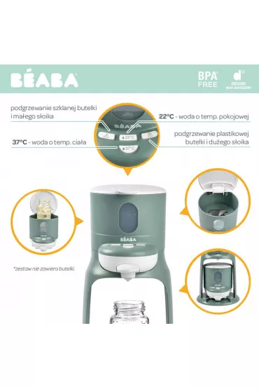 Beaba Bib`expresso Ekspres do mleka 2w1 Eucalyptus