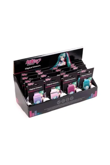 Puckator Zegarek cyfrowy silikonowy Hatsune Miku MIX