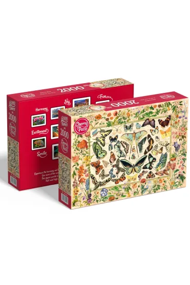 Puzzle 2000 el. Botanical World 50224 CherryPazzi