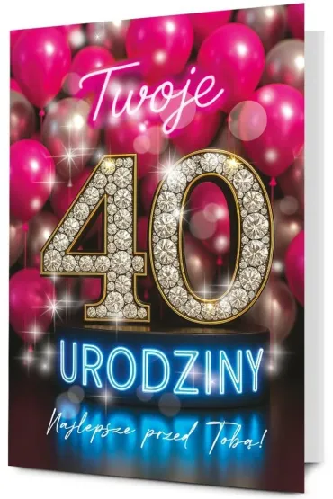 Pan Dragon Karnet Mega Urodziny 40
