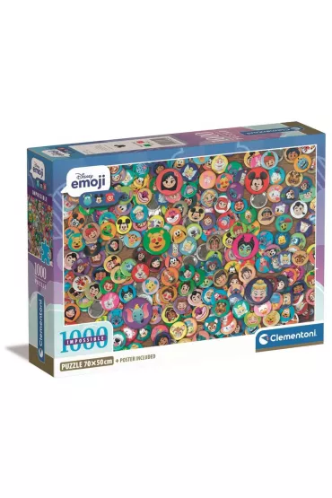 Puzzle 1000 el. Compact Disney Emoji Clementoni