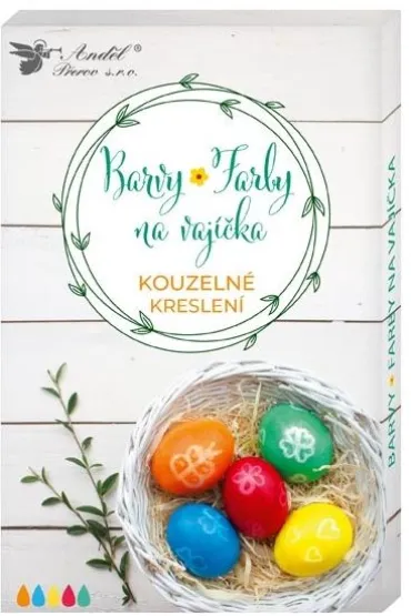MFP Farby do jajek �elowe Magiczne pisanki 5 szt
