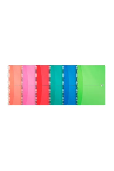 Ko�ozeszyt oxford my colours pp a4/90k linia linia 90 kartek