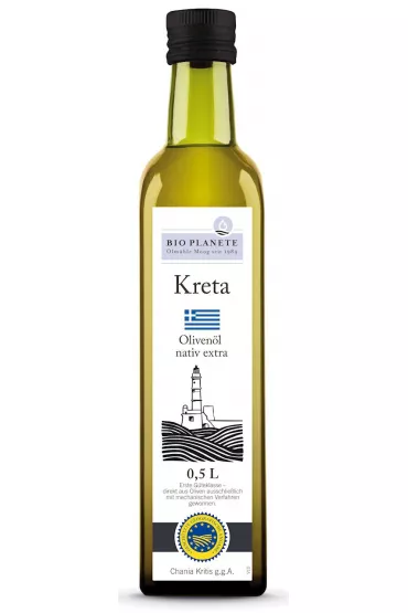 Bio Planet Oliwa z oliwek extra virgin kreta p.g.i. 500 ml Bio