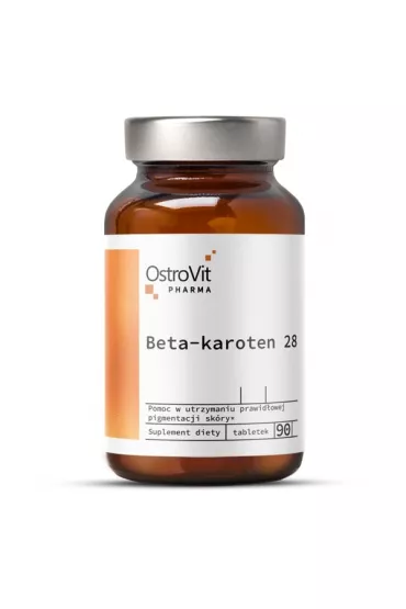 OstroVit Pharma Beta-karoten 28 mg - suplement diety 90 tab.