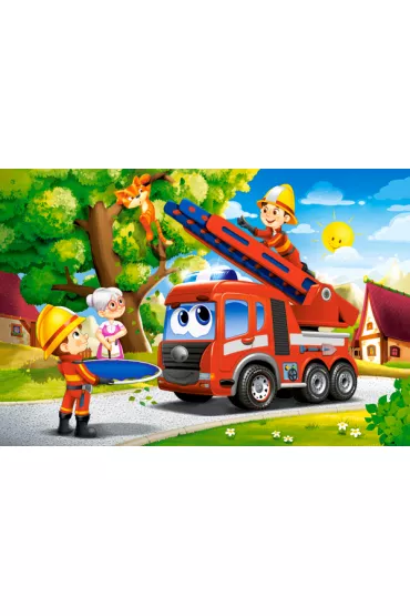 Puzzle 40 el. Firefighters to the Rescue Castorland