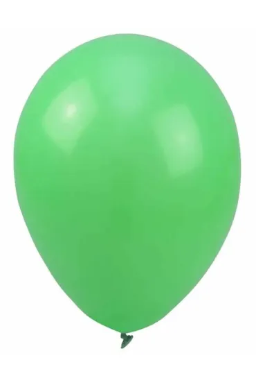 Balony pastelowe zielone 50 szt.
