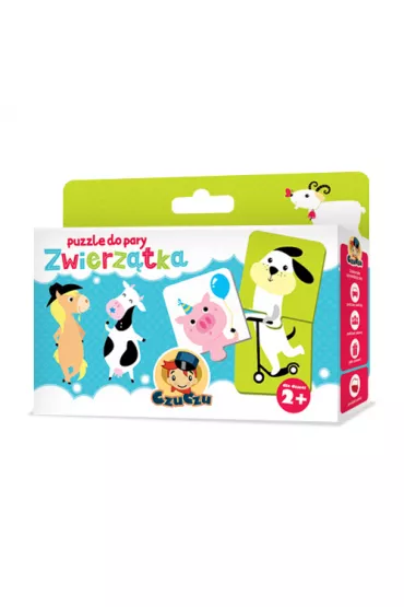 Puzzle do pary Zwierz�tka Bright Junior Media