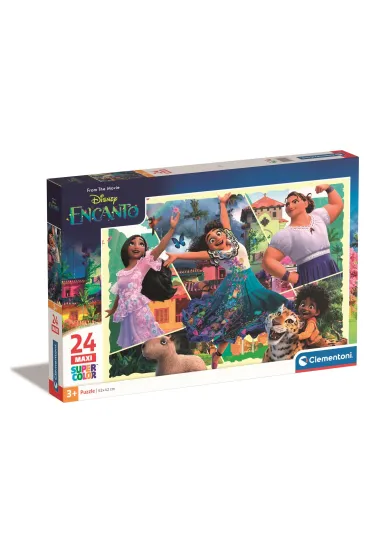 Puzzle 24 el. Maxi SuperColor. Disney Encanto Clementoni