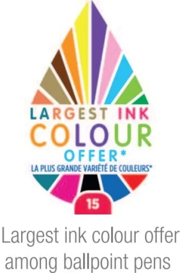 D�ugopis BIC Cristal Multi Colour 8szt.mix kolor�w