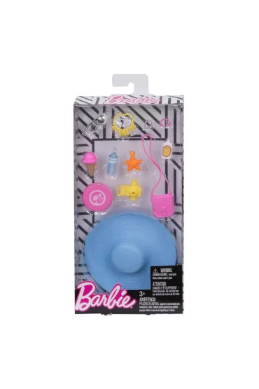 Barbie Fashionistas - Akcesoria dla lalki Zestaw Turystyczny Mattel