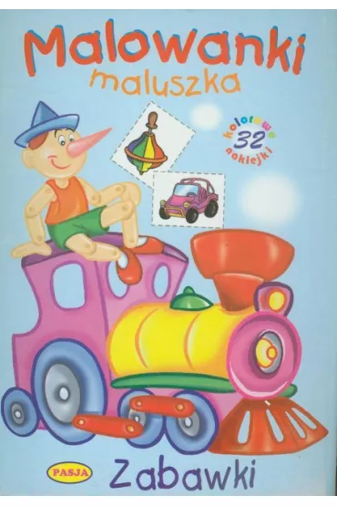Malowanki maluszka. Zabawki