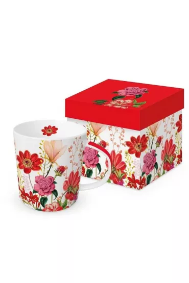 Ppd PaperProducts Design Kubek porcelanowy Kwiaty 350ml