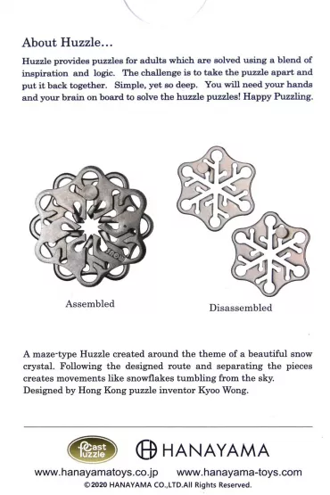 �amig��wka Cast Snow poziom 2/6 Hanayama - Kyoo Wong