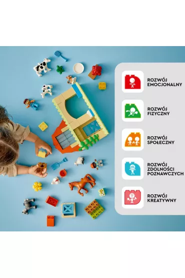 LEGO DUPLO Town Opieka nad zwierztami na farmie 10416