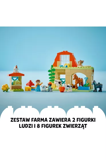 LEGO DUPLO Town Opieka nad zwierztami na farmie 10416
