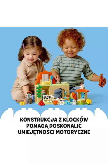 LEGO DUPLO Town Opieka nad zwierztami na farmie 10416