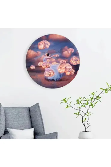 Twoje Hobby Malowanie po numerach okr�g�e - Pi�kna kobieta 40cm