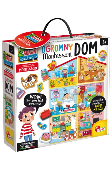 Montessori. Ogromny dom Lisciani