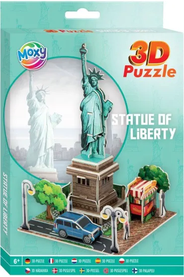 Puzzle piankowe 3D Statua Wolno�ci Grafix