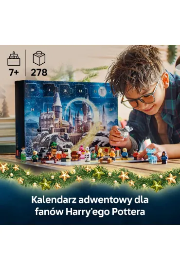 LEGO Harry Potter Kalendarz adwentowy na 2025 rok 76456