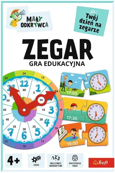 Ma�y odkrywca - Zegar Trefl