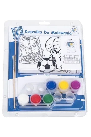 KOSZULKA DZIECIECA DO MALOWANIA ROZM 128