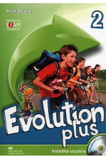 Evolution Plus 2. Ksi��ka ucznia. J�zyk angielski. Szko�a podstawowa - Nick Beare