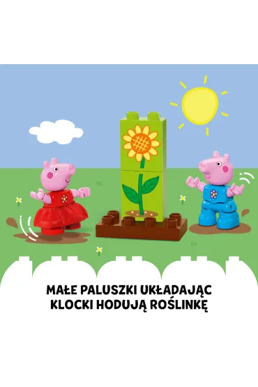 LEGO DUPLO Ogr�d i domek na drzewie �winki Peppy 10431