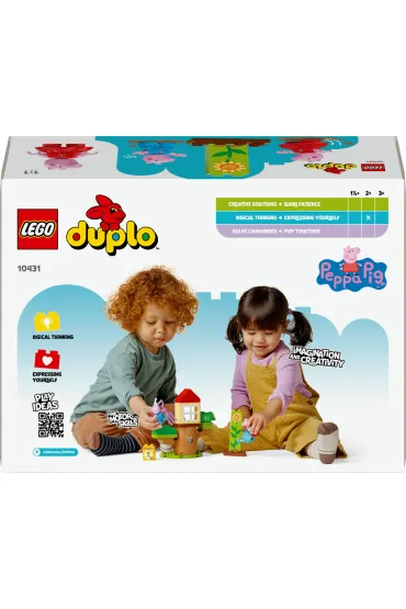 LEGO DUPLO Ogr�d i domek na drzewie �winki Peppy 10431