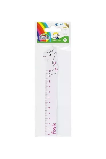 Fiorello Linijka drewniana jednoro�ec 12 cm
