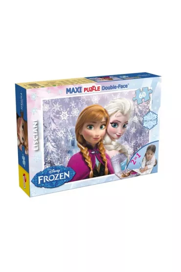 Puzzle dwustronne maxi 60 el. Frozen 46881 Lisciani