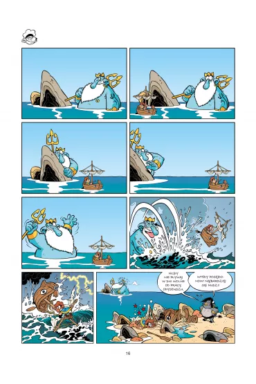 Zeus i chaos. Mali Bogowie. Tom 10 - Christophe Cazenove
