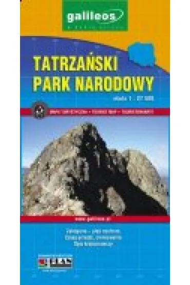 Tatrza�ski Park Narodowy. Mapa turystyczna laminowana