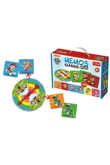 Memos classic&plus. Paw Patrol. Wersja ukrai�ska