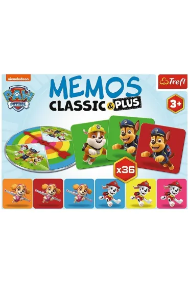 Memos classic&plus. Paw Patrol. Wersja ukrai�ska
