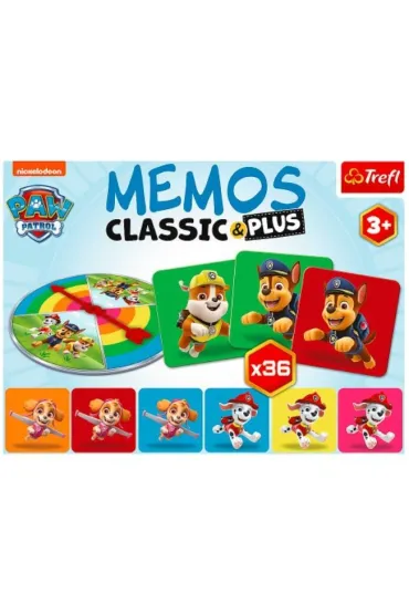 Memos classic&plus. Paw Patrol. Wersja ukrai�ska