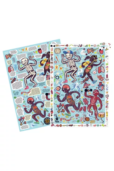 Puzzle obserwacyjne 204 el. Cia�o cz�owieka Bright Junior Media