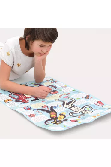 Puzzle obserwacyjne 204 el. Cia�o cz�owieka Bright Junior Media