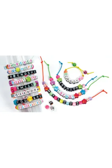 Crazy Chic - Message bracelets Clementoni